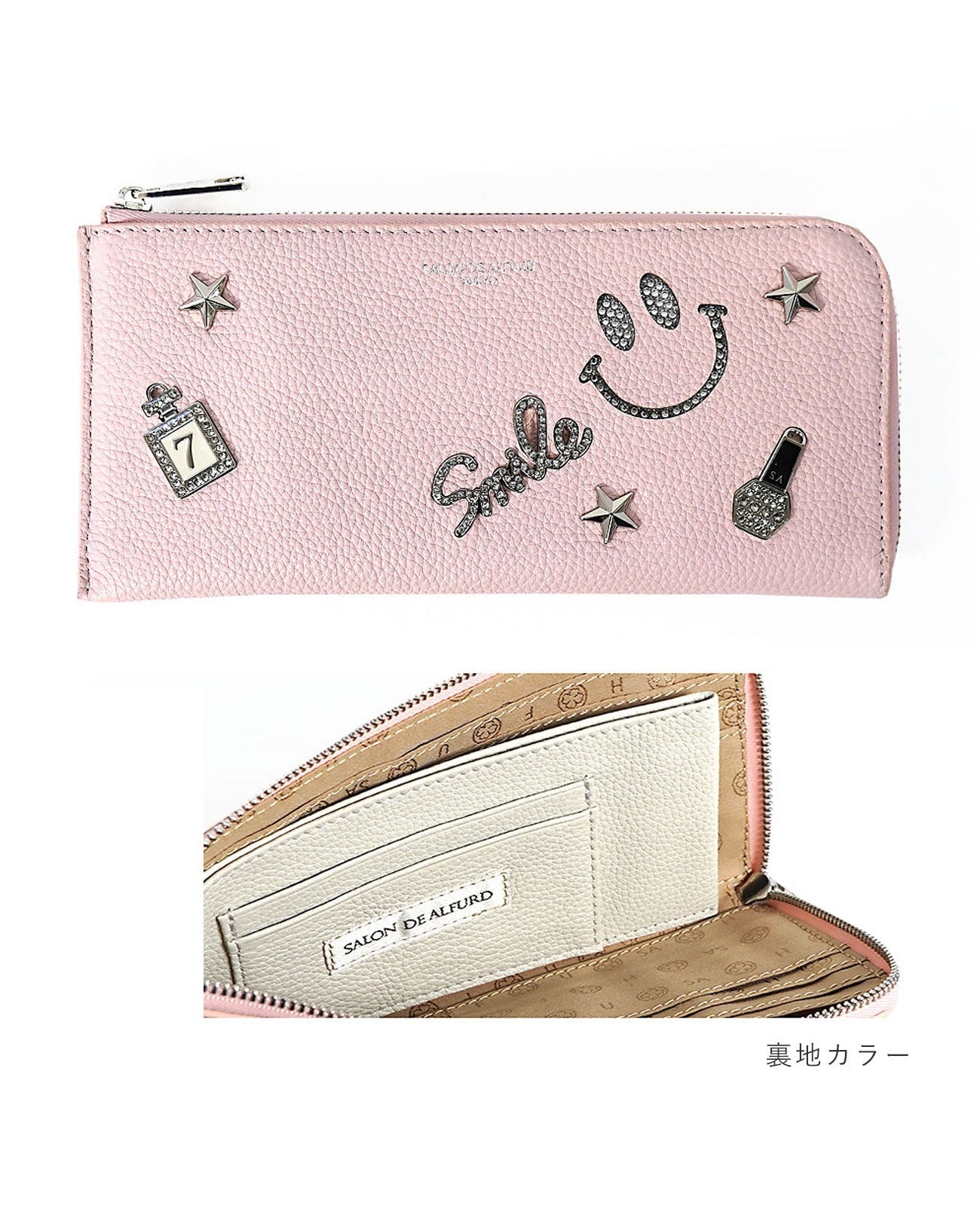Luxuce L-shaped zipper Long Wallet, Spanish Leather Edition 1302-sc