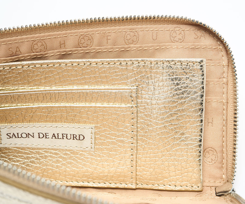 SA Logo L-Zip Long Wallet 1820-sa