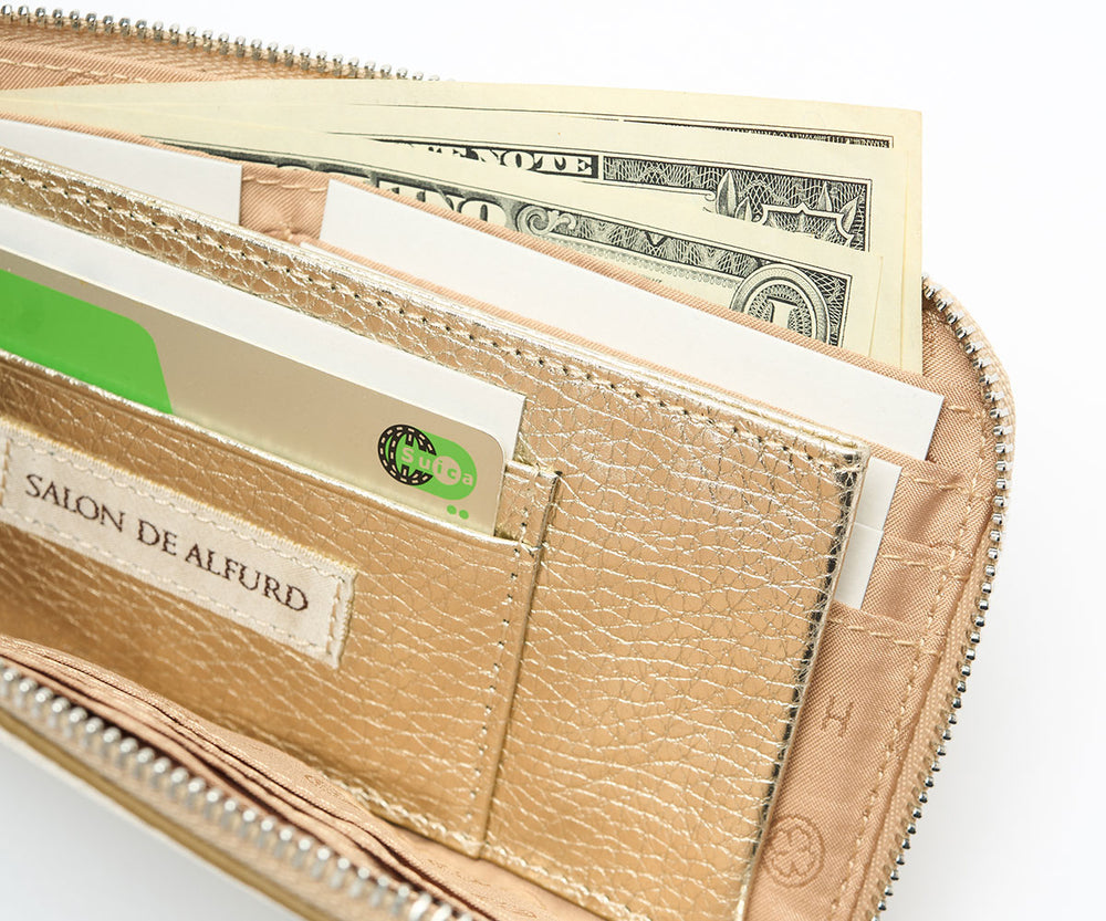 SA Logo L-Zip Long Wallet 1820-sa