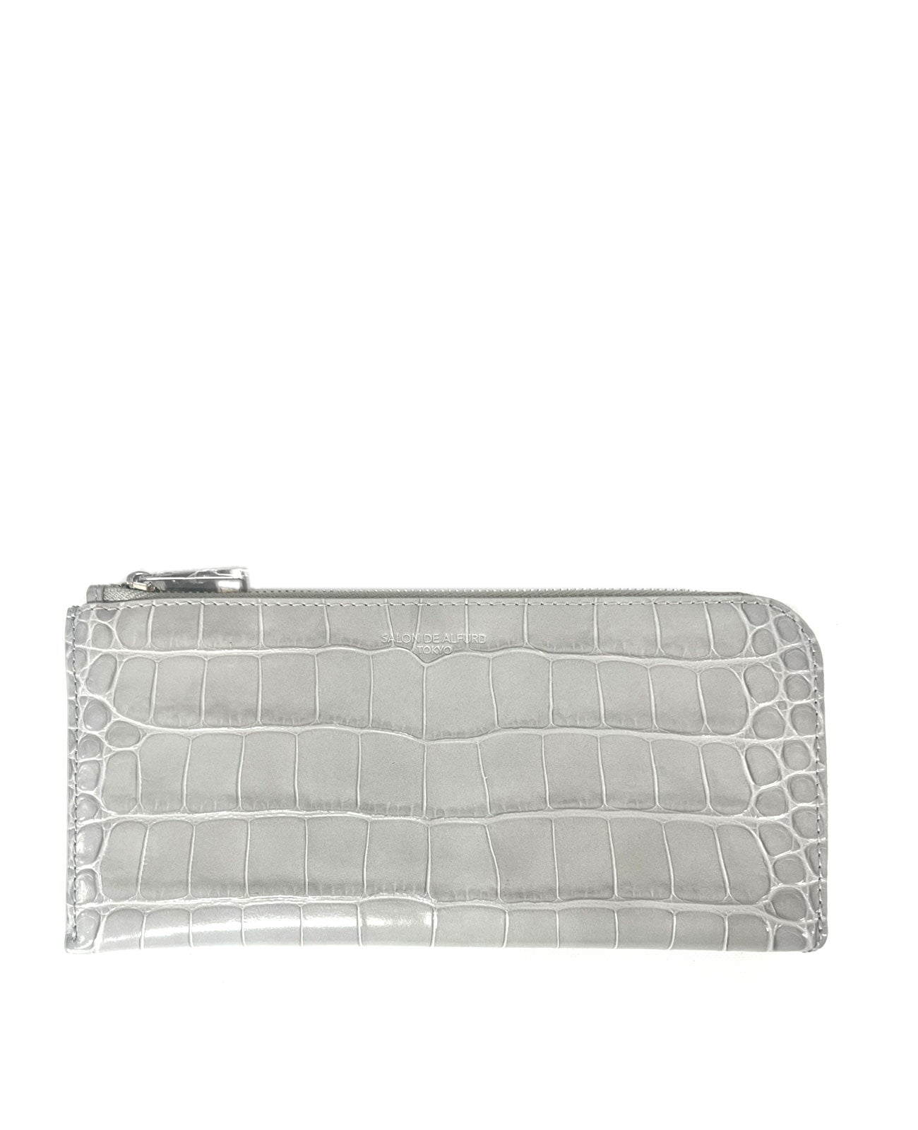 Carry L-shaped Long Wallet, Italian Croco Embossed Leather Edition 1572