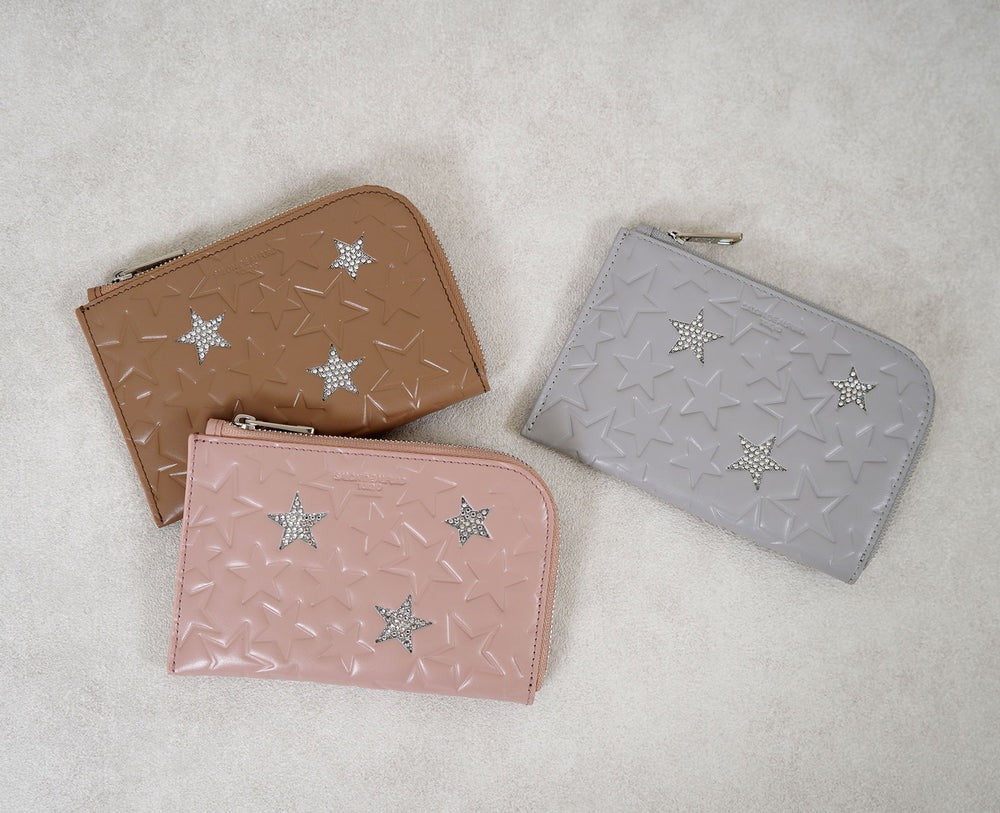Three-Star L-Shaped Mini Wallet – Elite Leather Version 1663-el