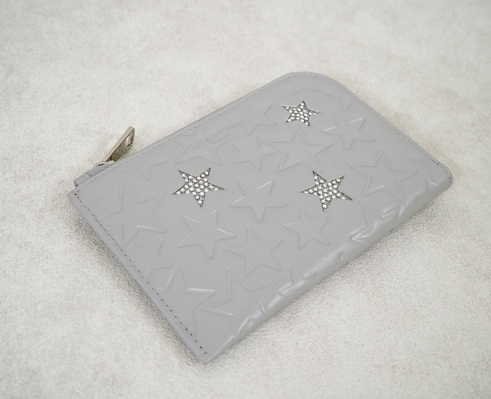 Three-Star L-Shaped Mini Wallet – Elite Leather Version 1663-el