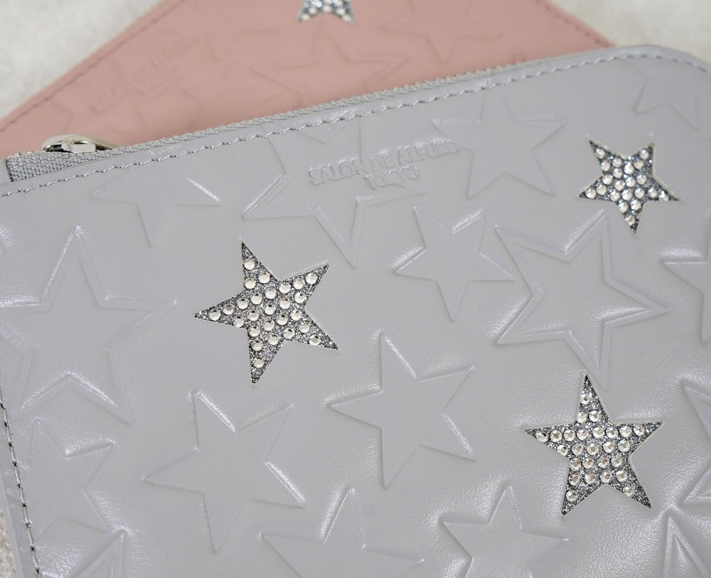 Three-Star L-Shaped Mini Wallet – Elite Leather Version 1663-el