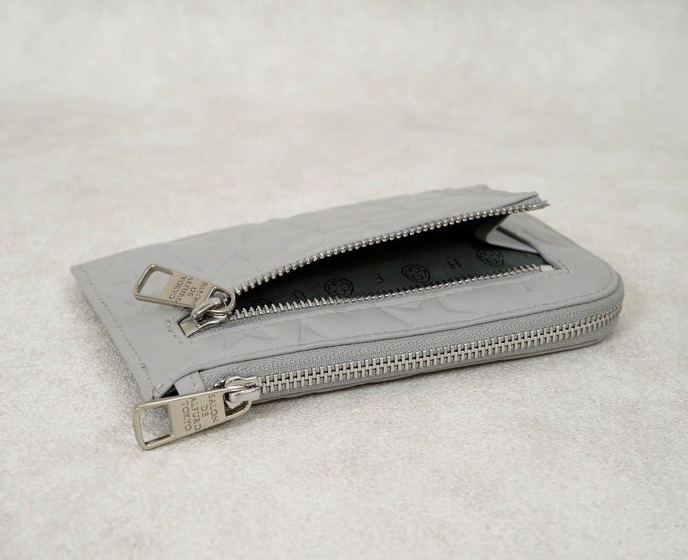 Three-Star L-Shaped Mini Wallet – Elite Leather Version 1663-el