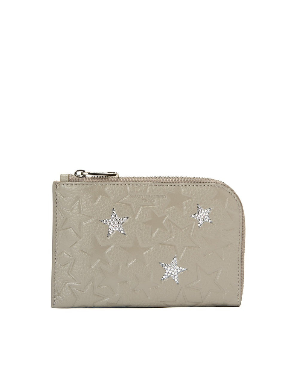 Three Star L-shaped Mini Wallet 1663