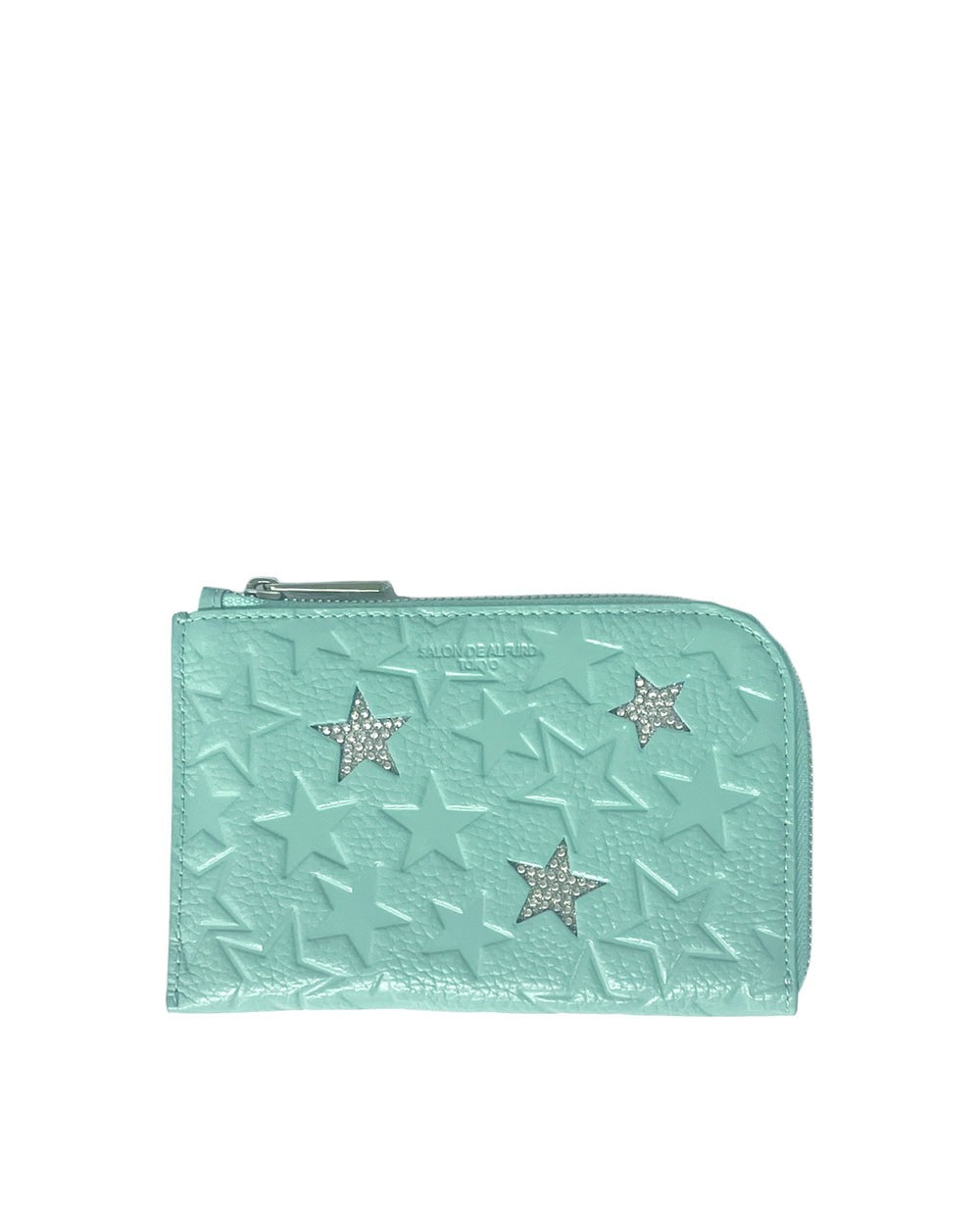 Three Star L-shaped Mini Wallet 1663
