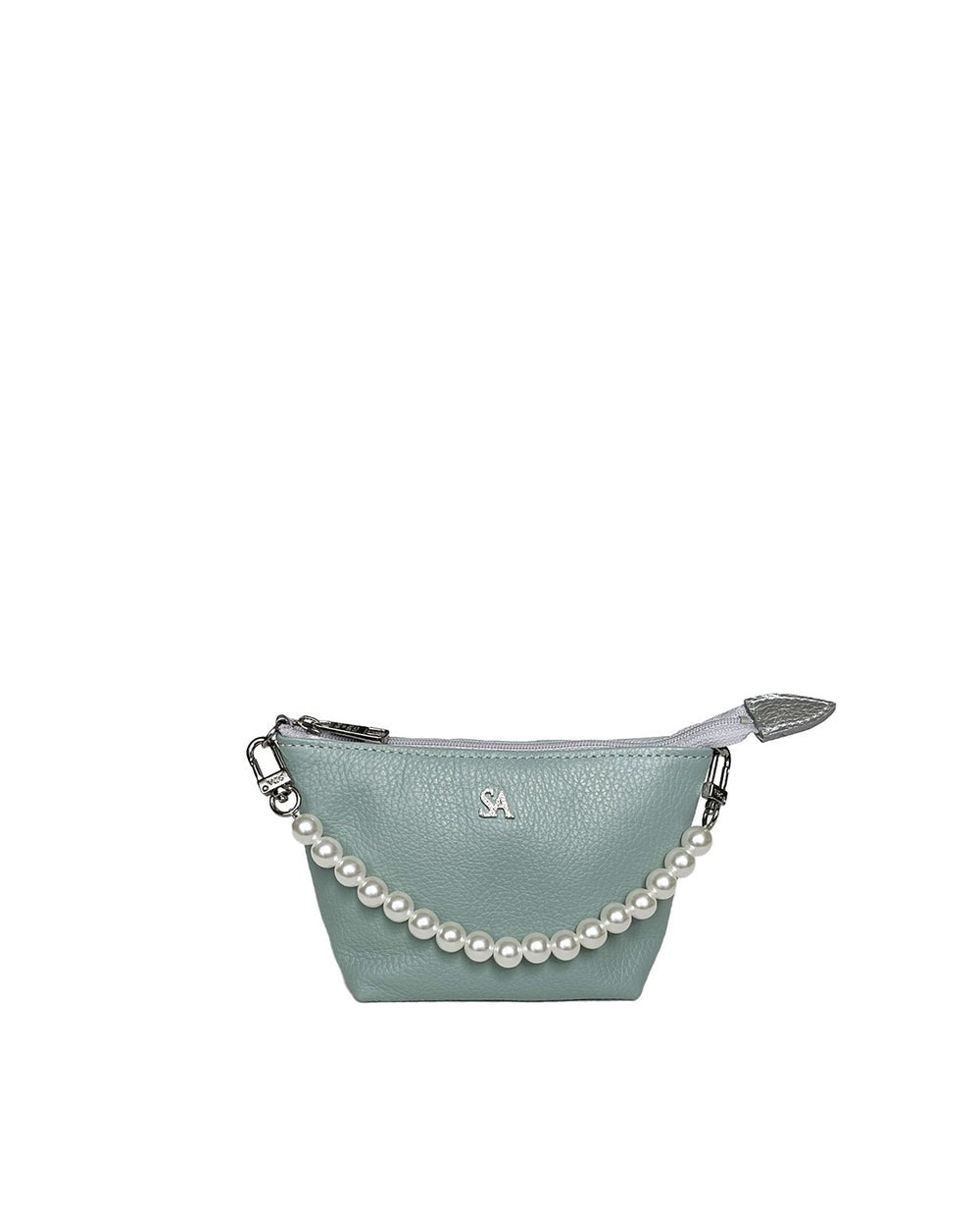 Pouch with Pearl Handle – SA Logo 1738-sa