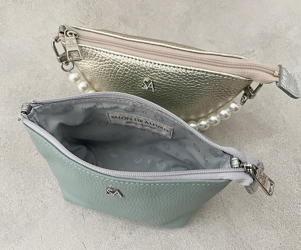 Pouch with Pearl Handle – SA Logo 1738-sa