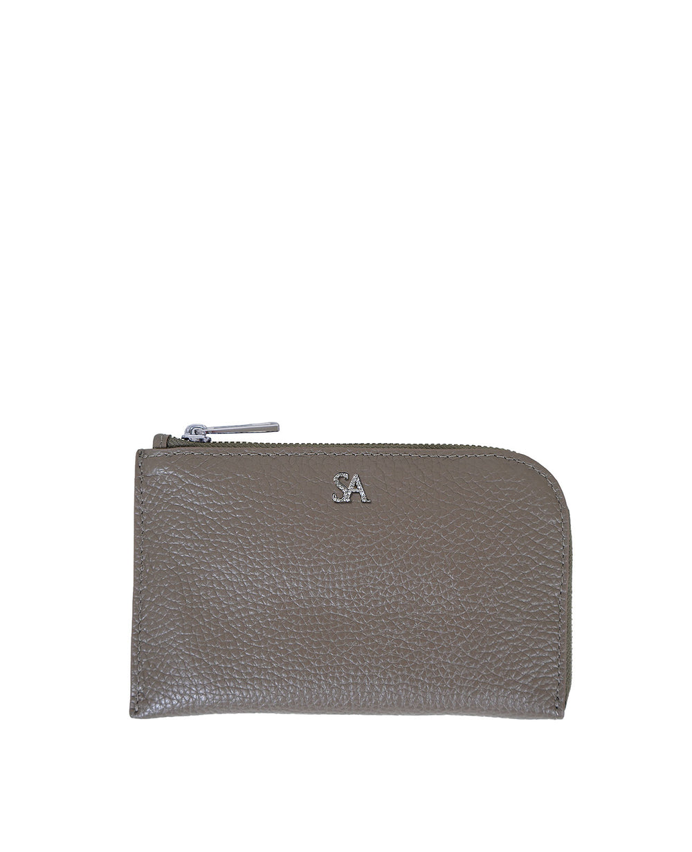 SA Logo L-Zip Mini Wallet 1819-sa