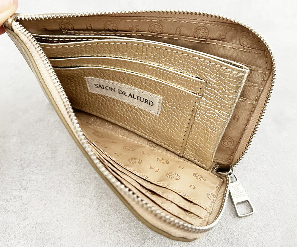 SA Logo L-Zip Mini Wallet 1819-sa