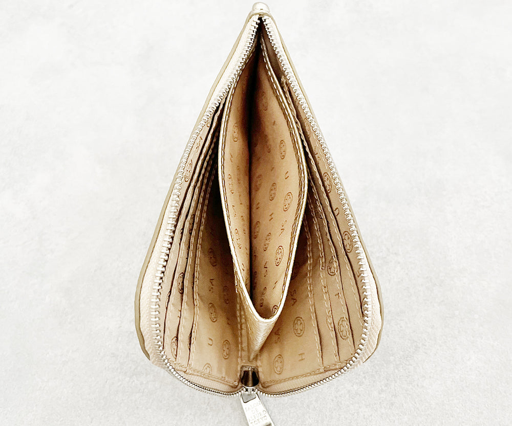 SA Logo L-Zip Mini Wallet 1819-sa