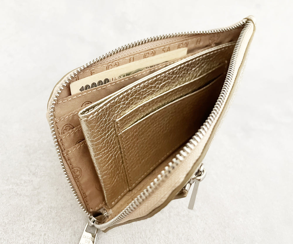 SA Logo L-Zip Mini Wallet 1819-sa