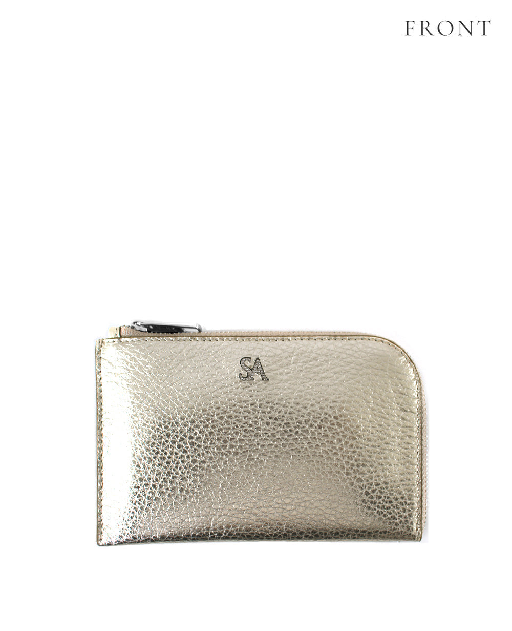 SA Logo L-Zip Mini Wallet 1819-sa
