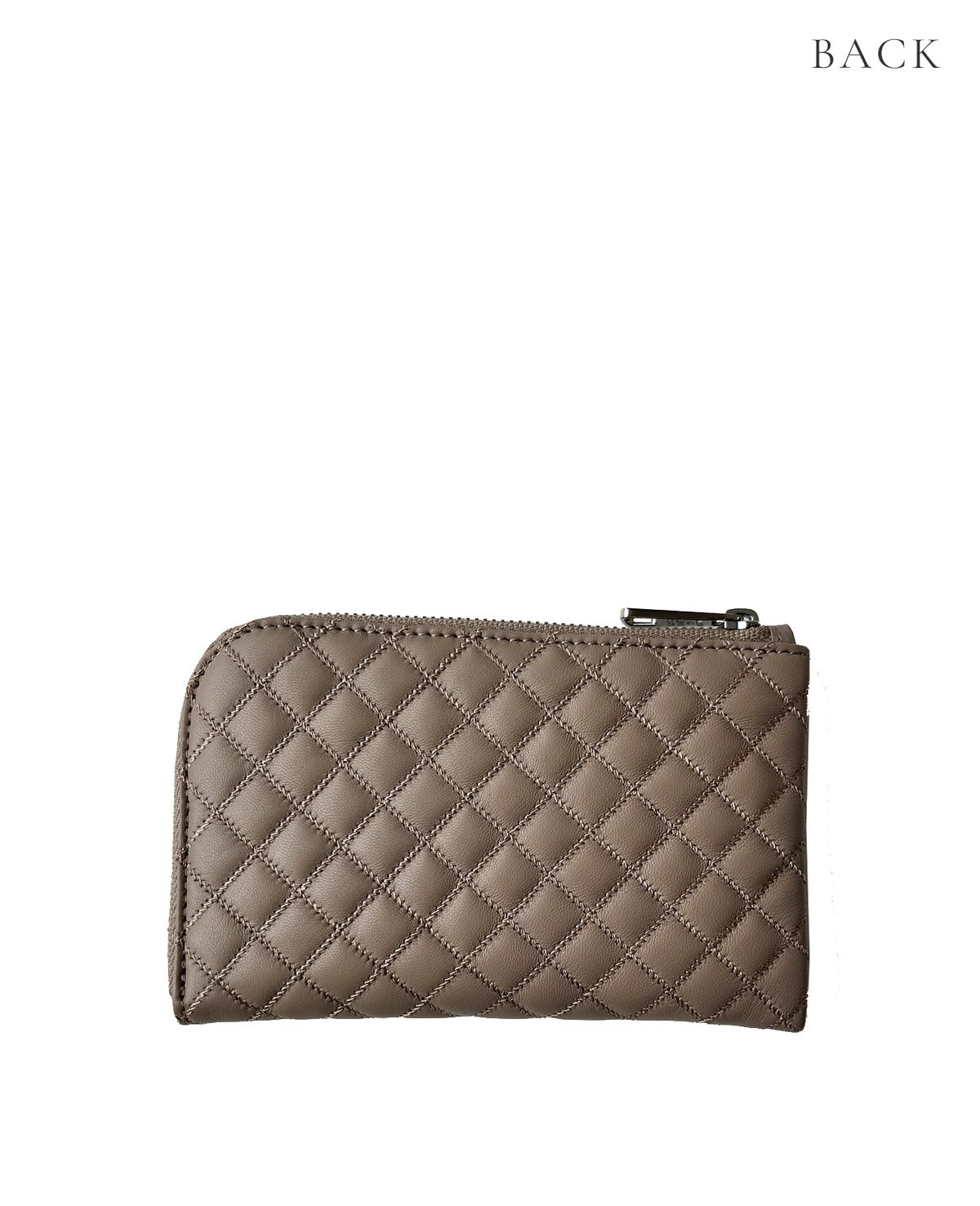 Tenera L-Shaped Zip Mini Wallet with SA Logo 1819stn-sa