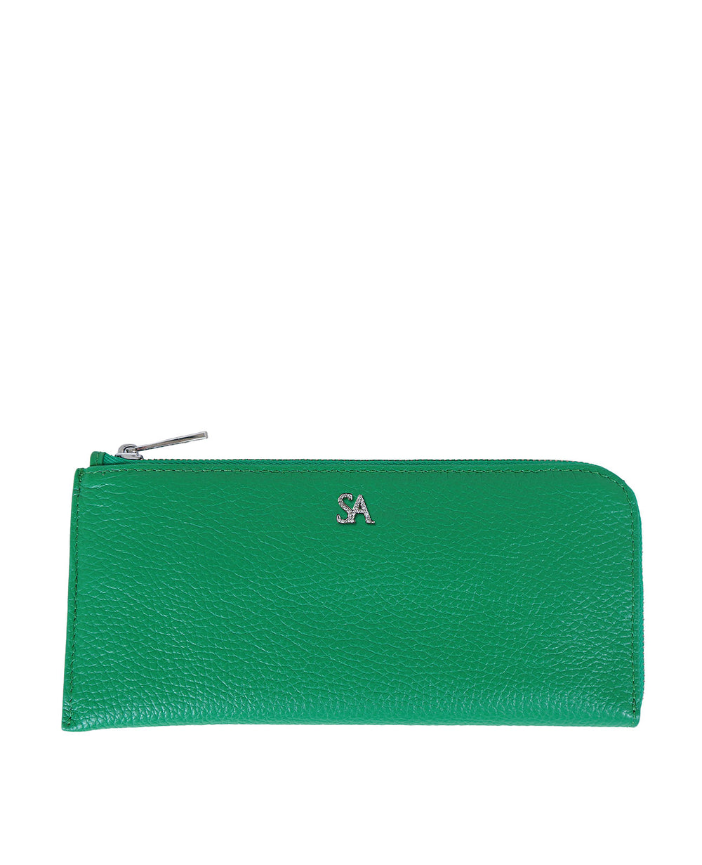 SA Logo L-Zip Long Wallet 1820-sa