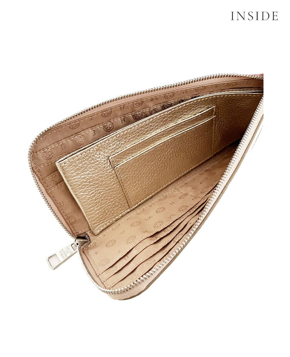 SA Logo L-Zip Long Wallet 1820-sa