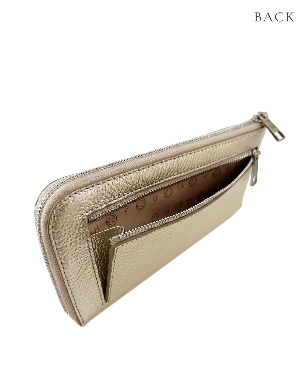 SA Logo L-Zip Long Wallet 1820-sa