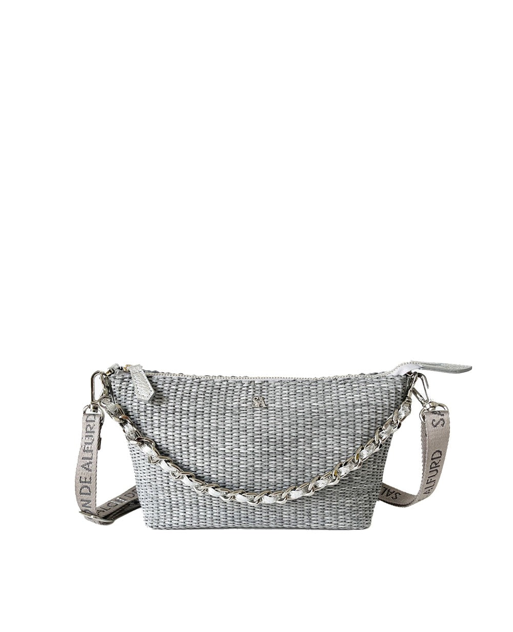 Carry Raffia-Style 2-Way Basket Pochette 1866-ra