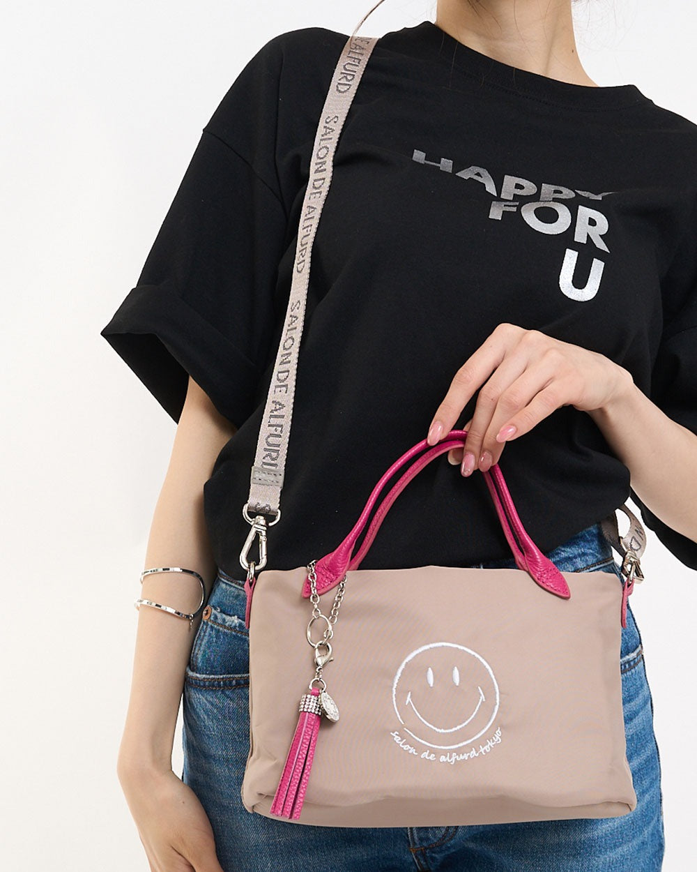 Slim Logo Long Shoulder Strap 1822