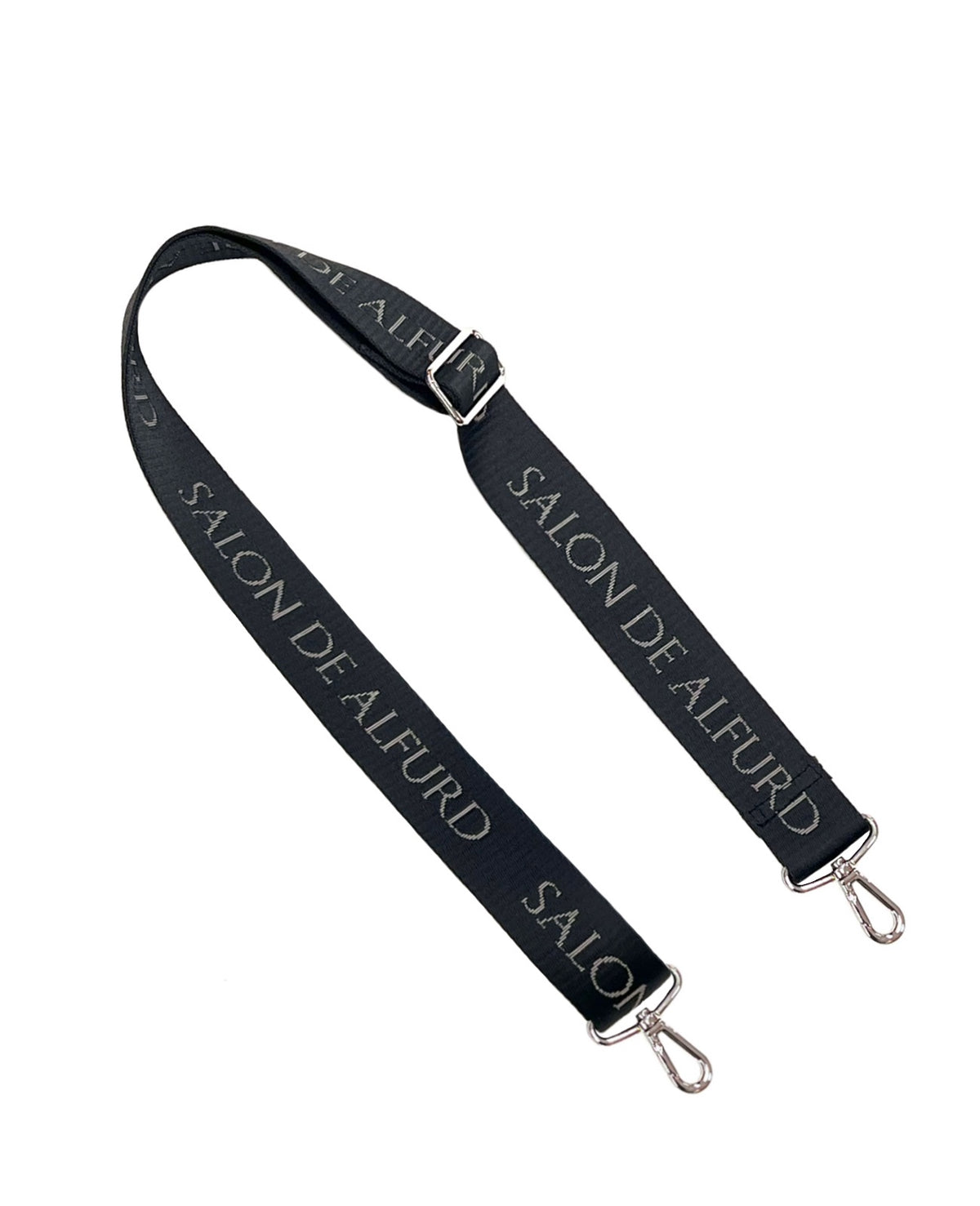 Wide Long Shoulder Bag with Front & Back Logo 1823