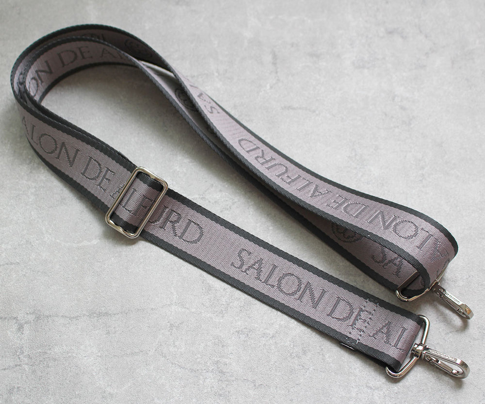 Wide Long Shoulder Bag with Front & Back Logo 1823