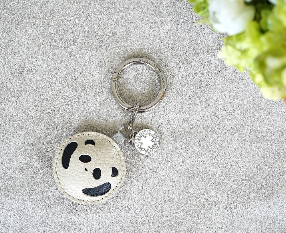Panda Leather Charm with Clover 1848
