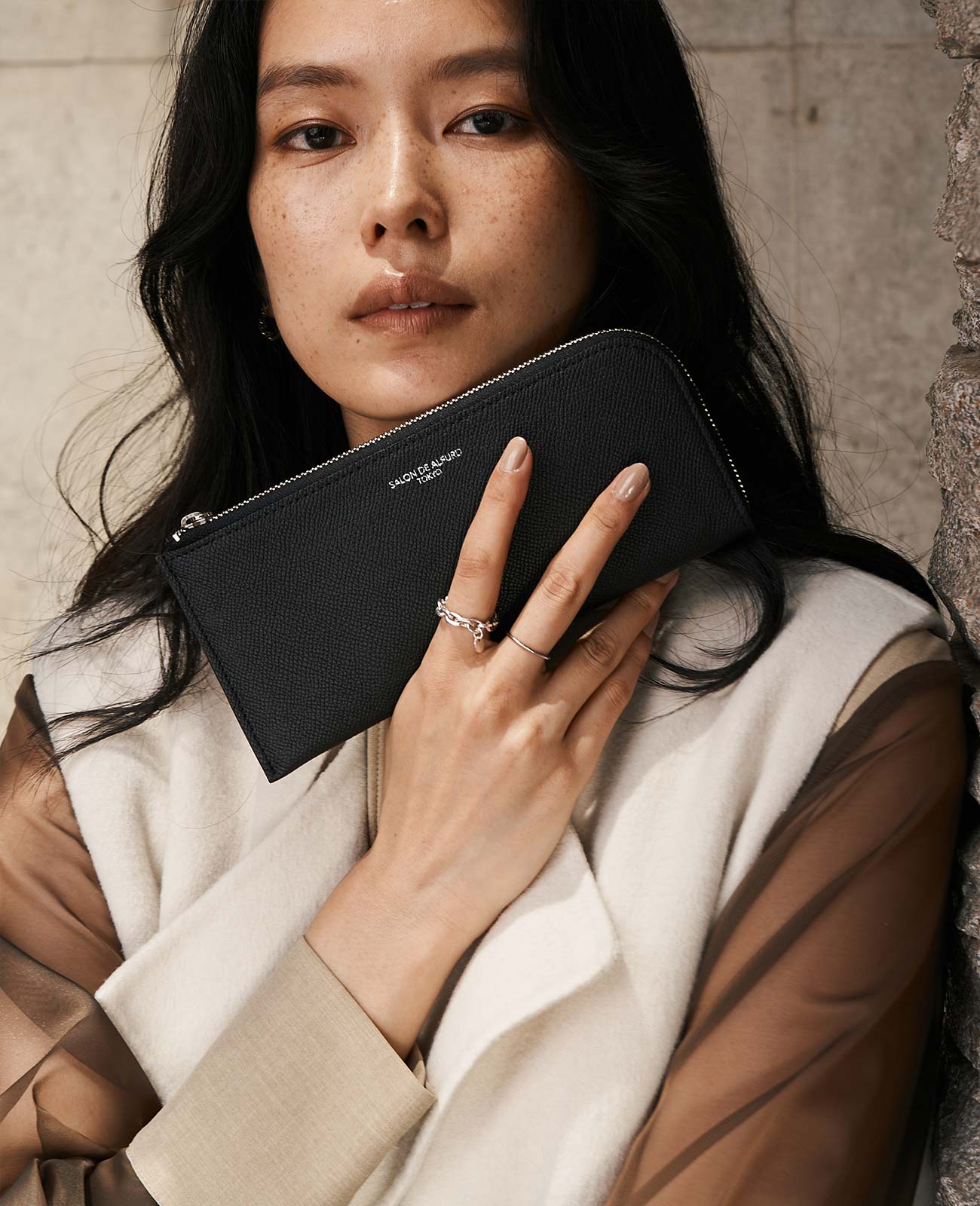 Bi-Fold Long Wallet 1855-bx