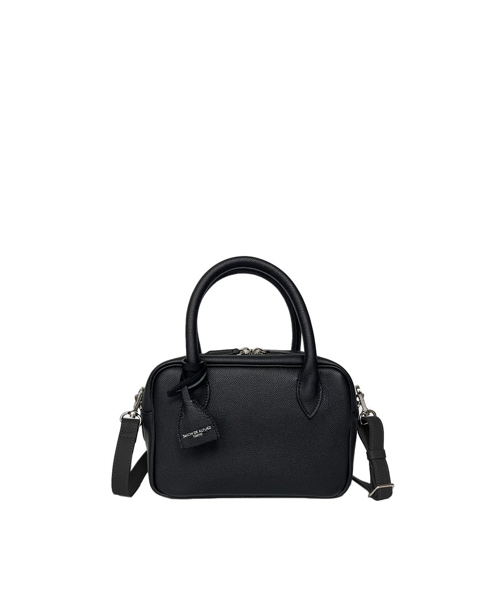 2-Way Boston Bag S Grainedin Grained Calfskin 1882-bx