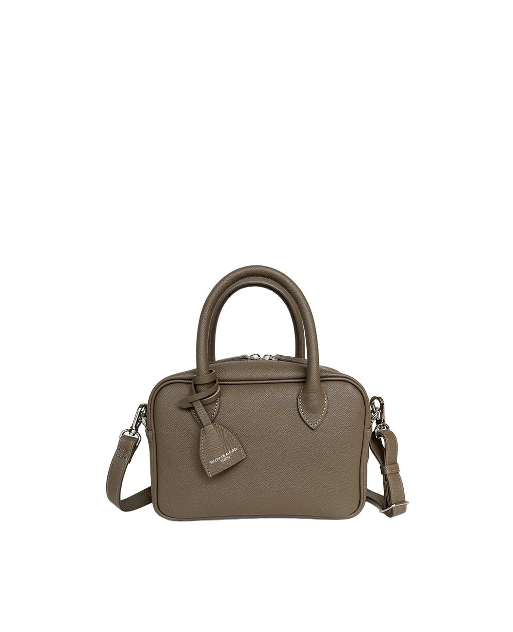 2-Way Boston Bag S Grainedin Grained Calfskin 1882-bx