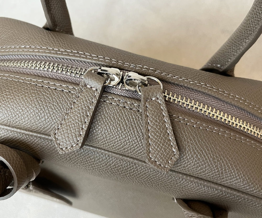 2-Way Boston Bag S Grainedin Grained Calfskin 1882-bx