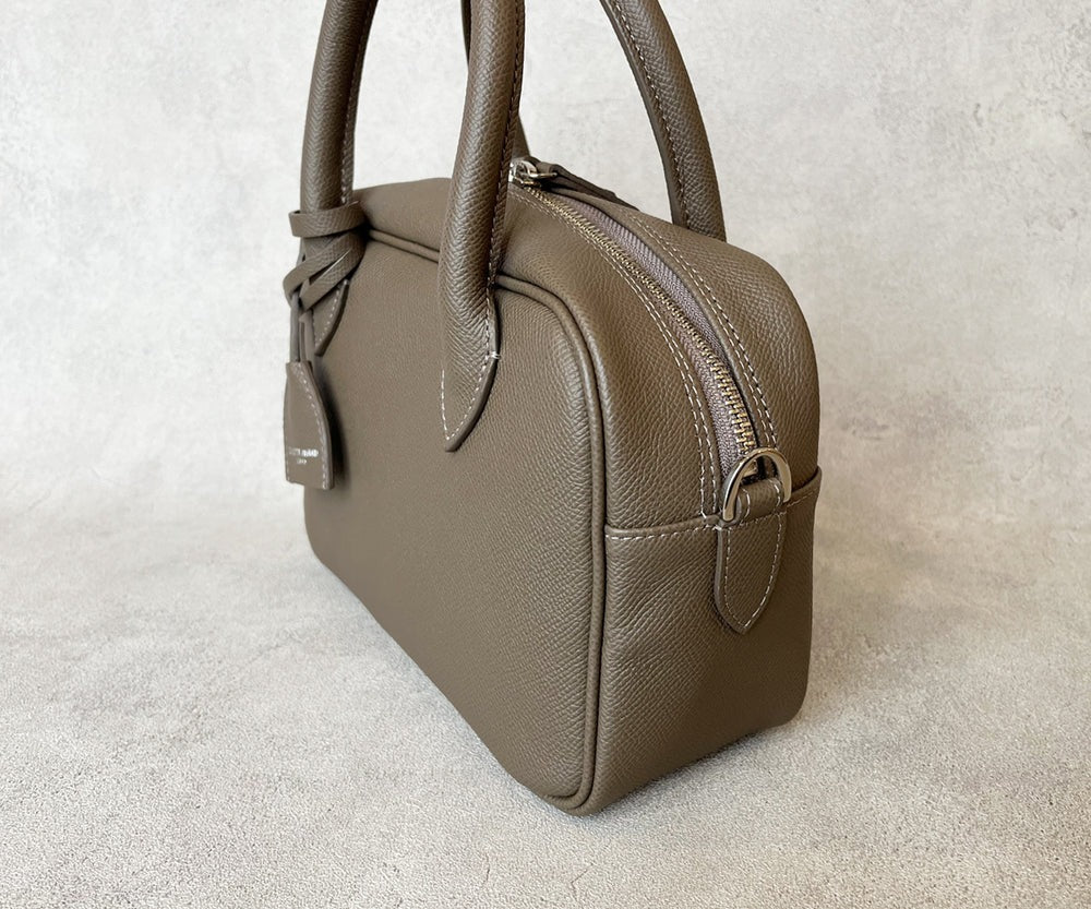 2-Way Boston Bag S Grainedin Grained Calfskin 1882-bx