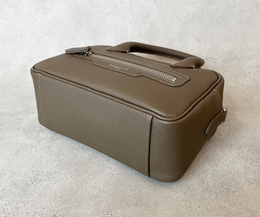2-Way Boston Bag S Grainedin Grained Calfskin 1882-bx