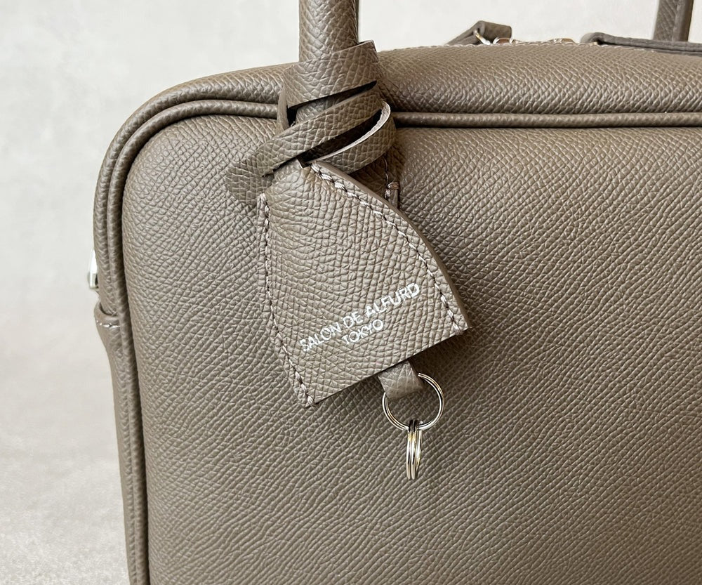 2-Way Boston Bag S Grainedin Grained Calfskin 1882-bx