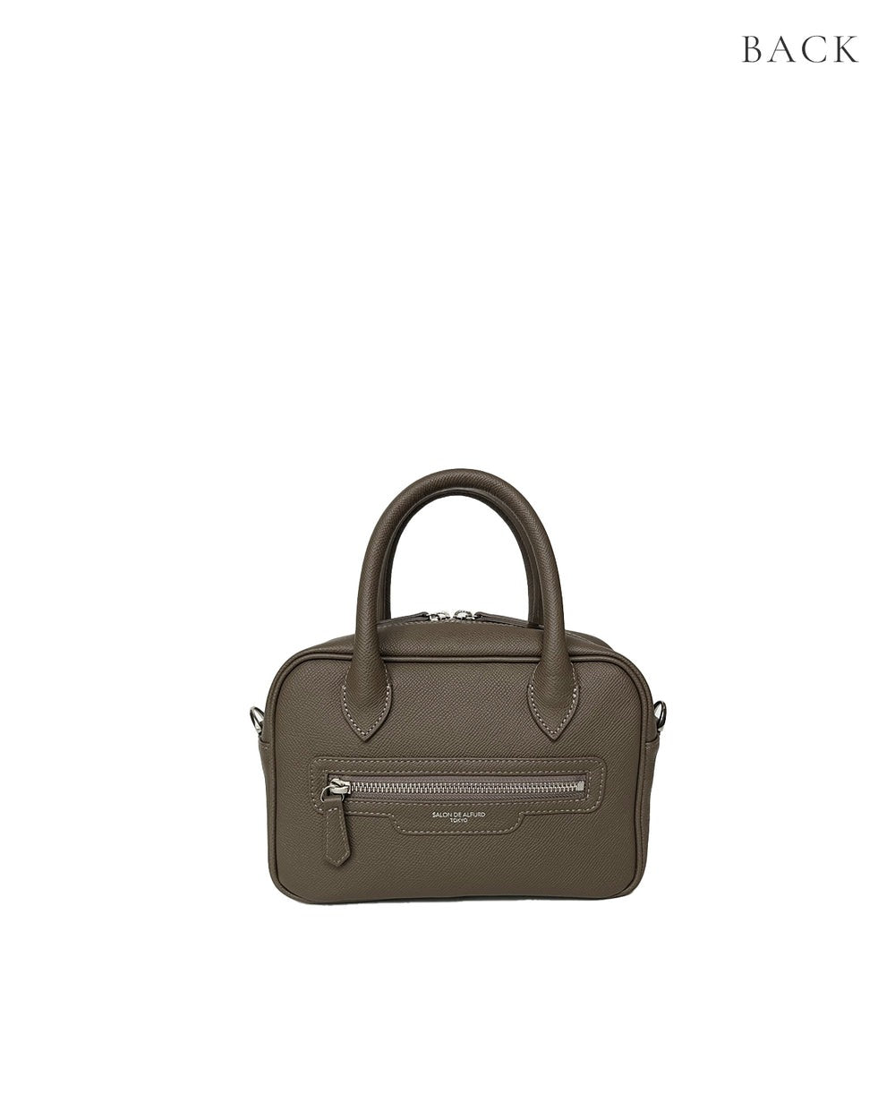 2-Way Boston Bag S Grainedin Grained Calfskin 1882-bx