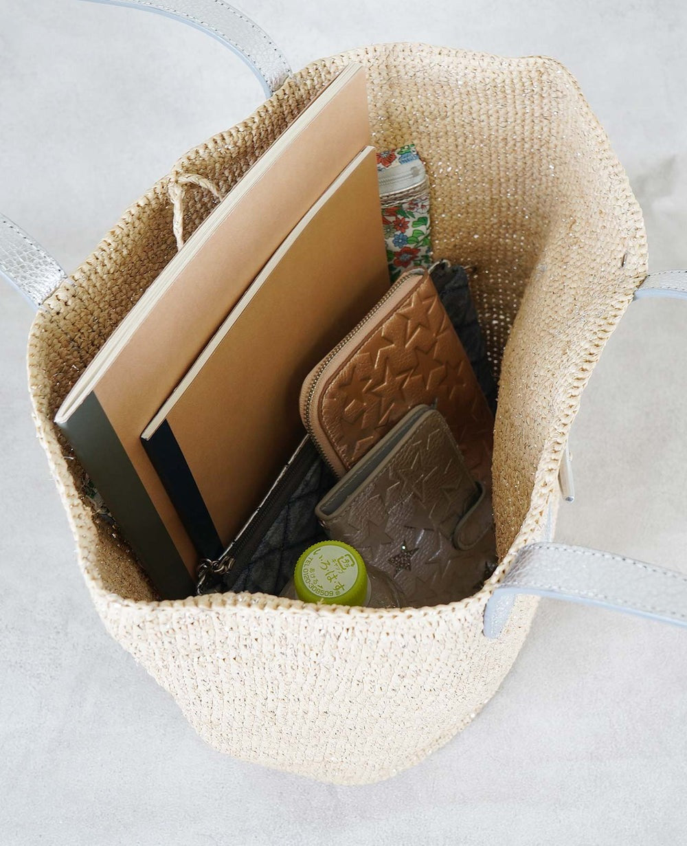 Madagascar Raffia Basket Tote Bag – Medium 1884