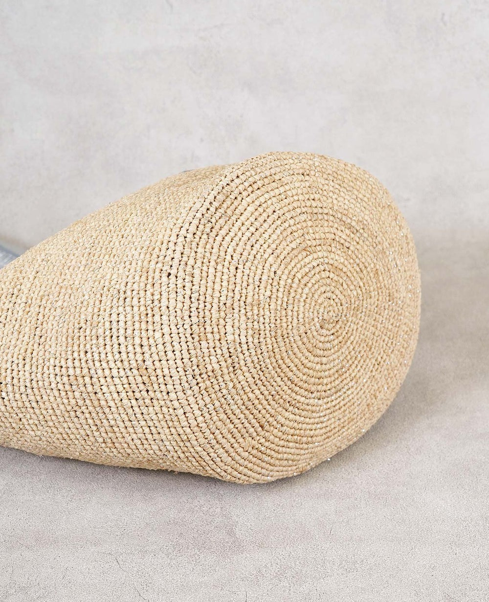 Madagascar Raffia Basket Tote Bag – Medium 1884