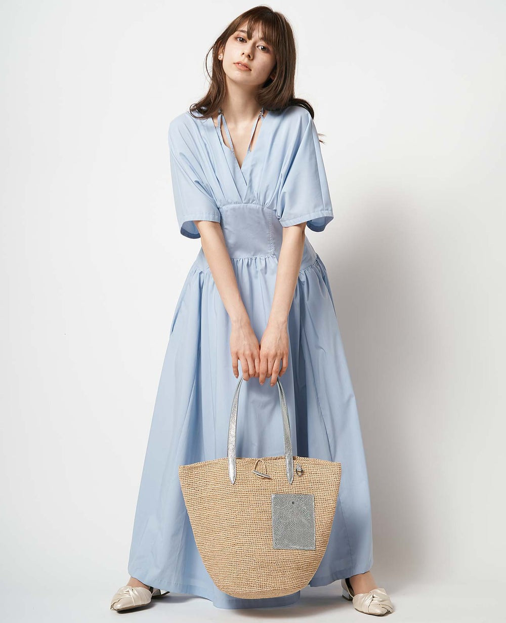 Madagascar Raffia Basket Tote Bag – Medium 1884