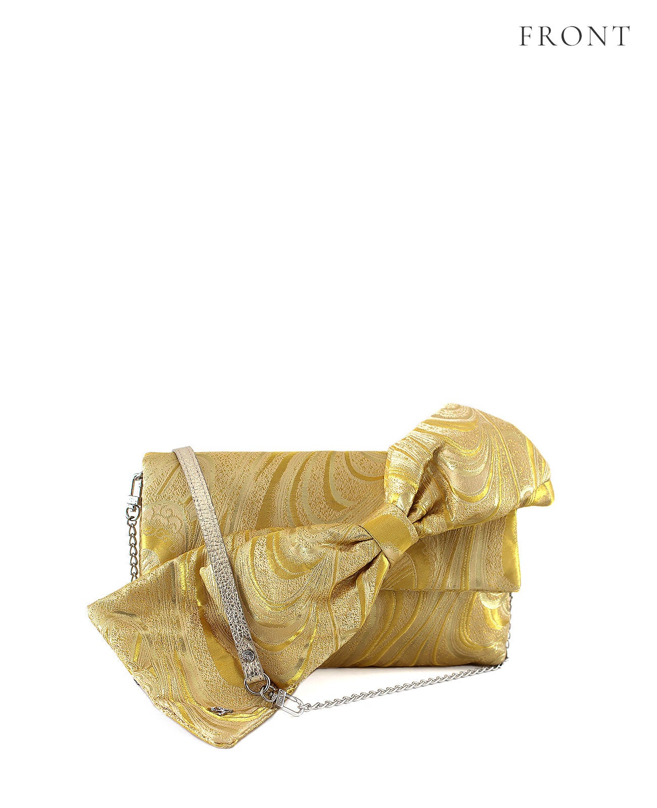 Nishijin-ori Draped 4-Way Bag 1890