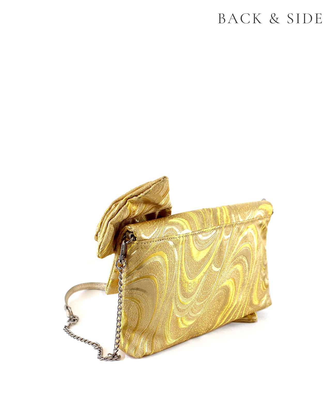 Nishijin-ori Draped 4-Way Bag 1890