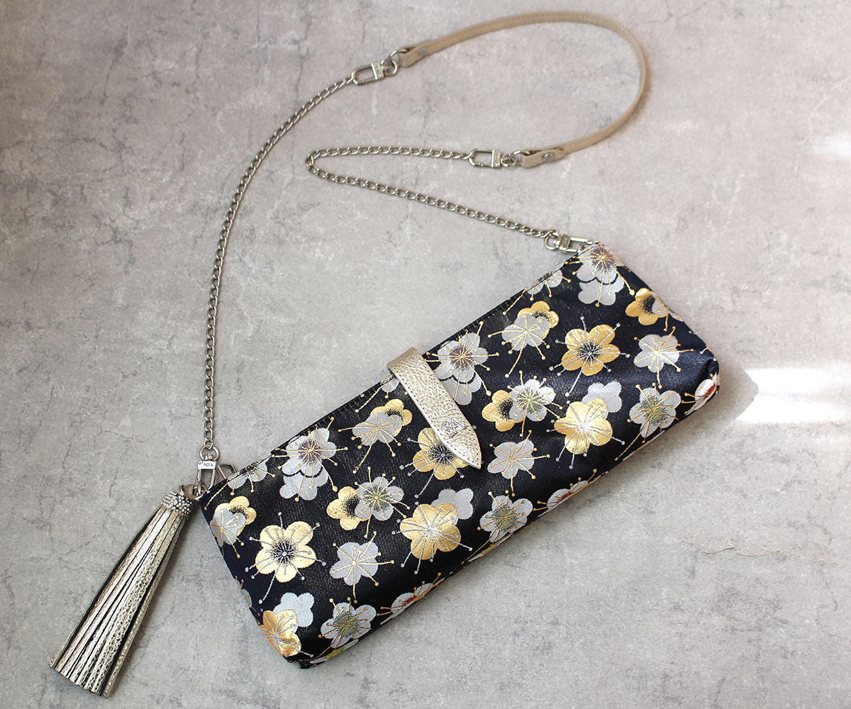Nishijin-ori 4-Way Horizontal Bag 1891
