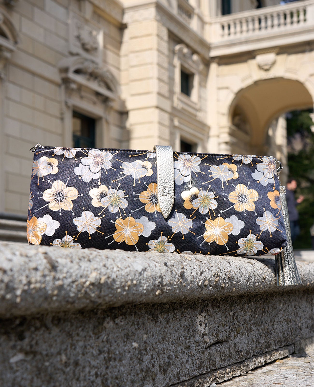Nishijin-ori 4-Way Horizontal Bag 1891