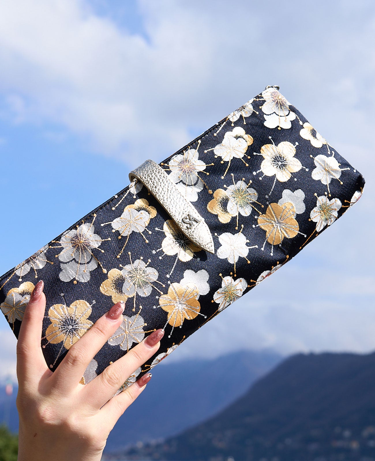 Nishijin-ori 4-Way Horizontal Bag 1891