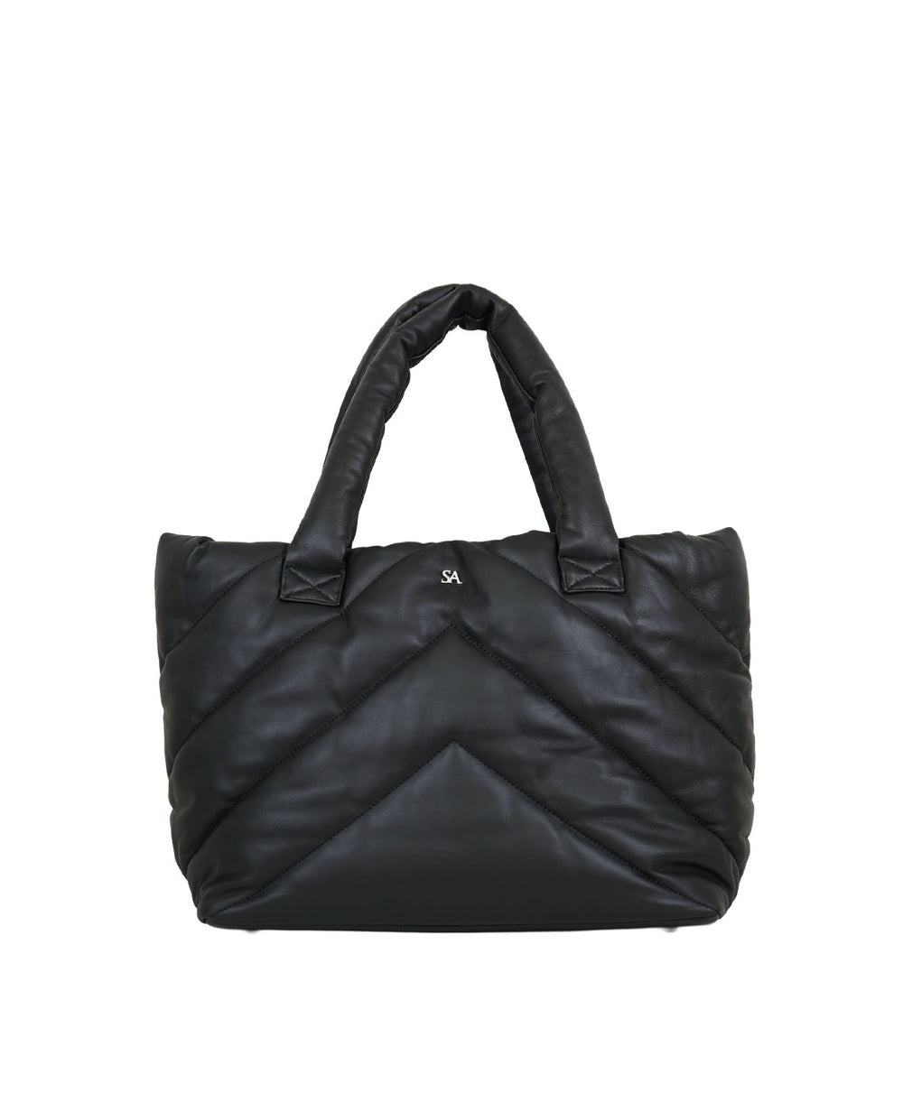 SA Logo Quilted Tote Sheepskin 1952