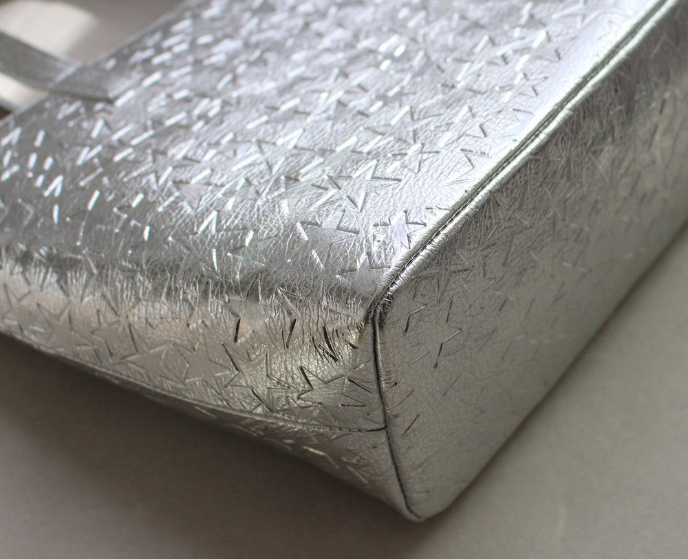 Jaguzi Tote Bag S – Star-Embossed Leather Version 1608-st