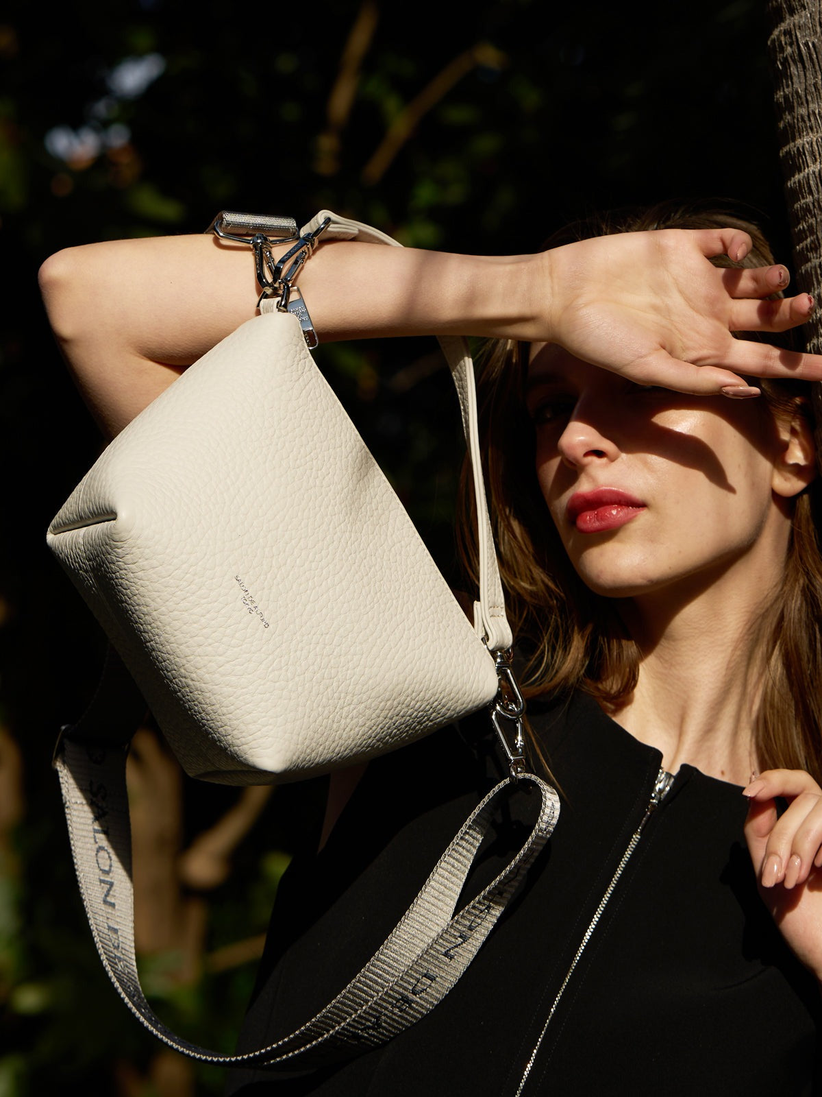 Balque 2-Way Pochette – Double-Faced Leather Version 1984-wf