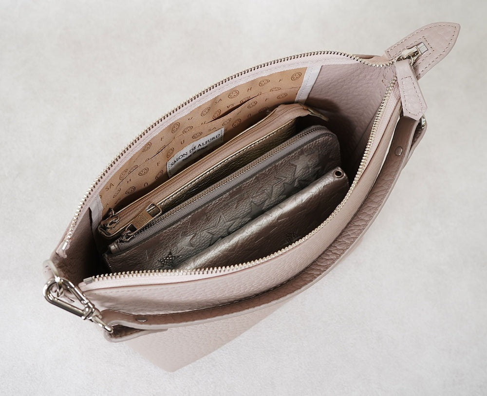 Carry 2-Way Shoulder Bag – Double-Face Leather Version 1985-wf