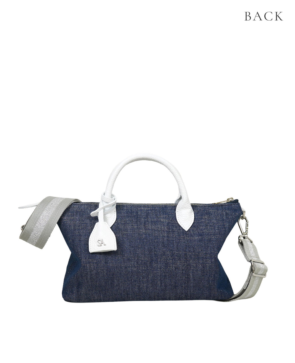 GAIEN East-West 2-Way Shoulder Bag (M Size) – Denim Version 1990-de