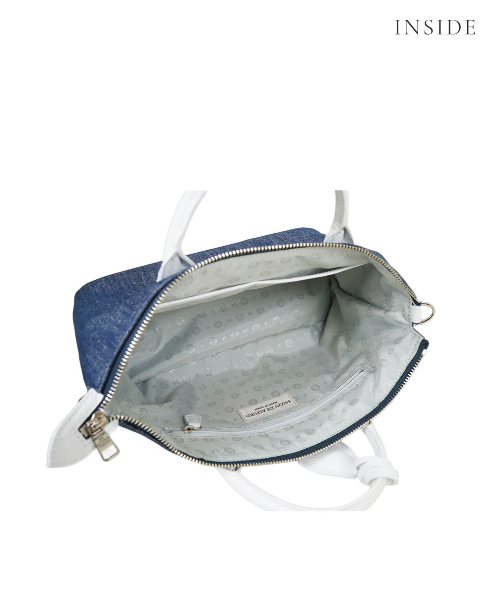 GAIEN East-West 2-Way Shoulder Bag (M Size) – Denim Version 1990-de