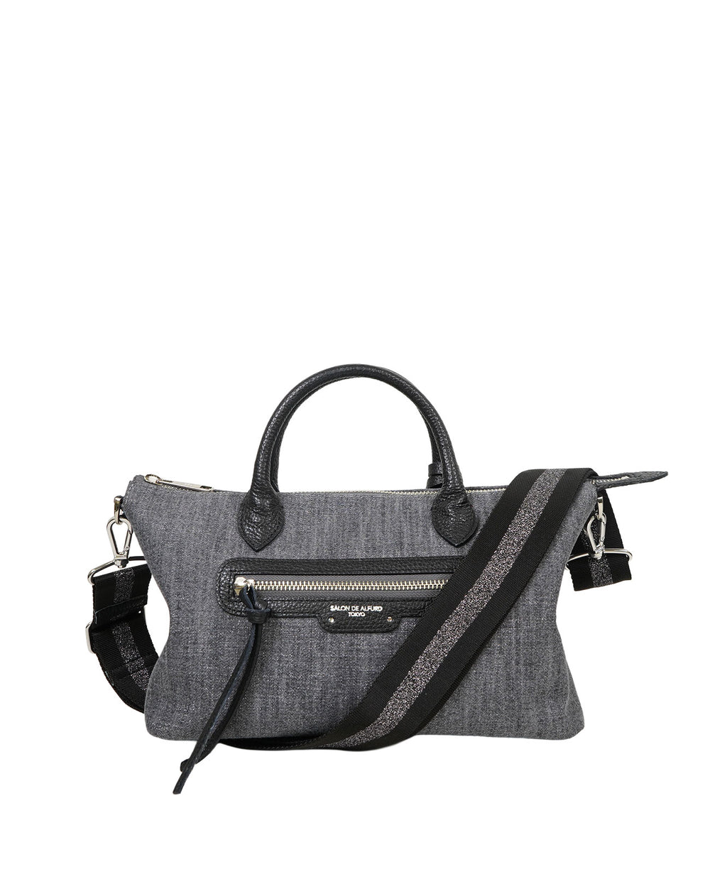 GAIEN East-West 2-Way Shoulder Bag (M Size) – Denim Version 1990-de