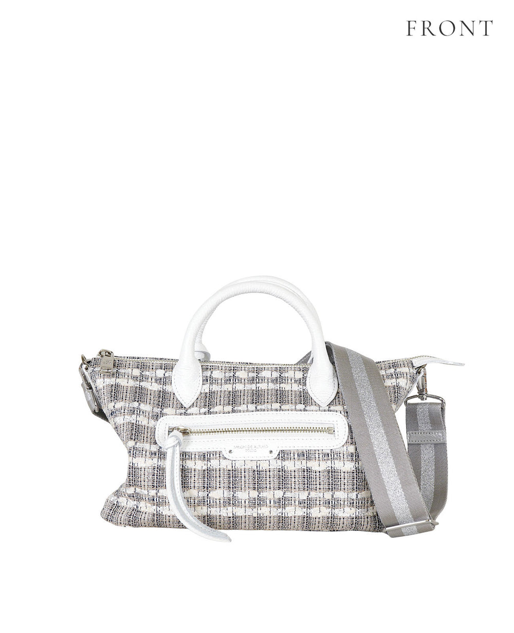 GAIEN East-West 2-Way Shoulder Bag (M Size) – Tweed Version 1990-tw
